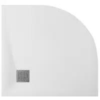 Fürdőkád félkör alakú Vexo 90x90 fehér