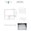 Fürdőkád téglalap alakú Axim Ultraslim 110x90 fehér,3