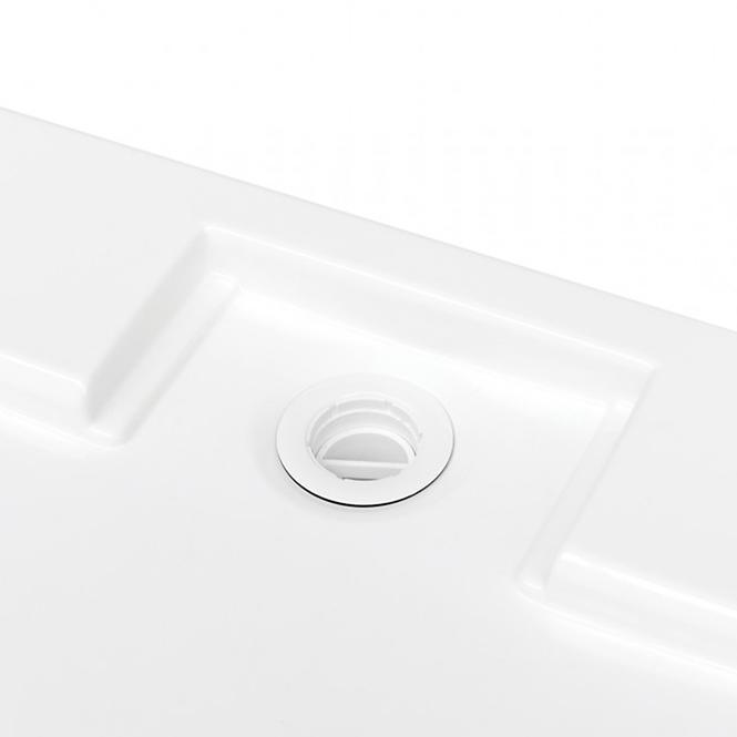 Fürdőkád téglalap alakú Axim Ultraslim 110x90 fehér