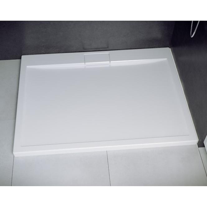 Fürdőkád téglalap alakú Axim Ultraslim 120x80 fehér