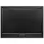 Fürdőkád téglalap alakú Axim Ultraslim Stone Effect New 100x90 fekete,2