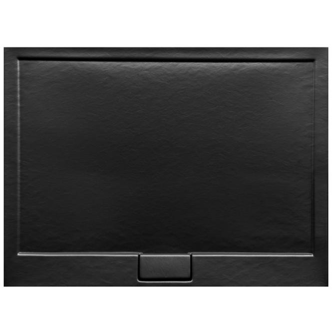 Fürdőkád téglalap alakú Axim Ultraslim Stone Effect New 110x90 fekete