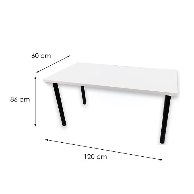Játék Íróasztal Top Fehér 120x60x2.8 Modell 1