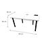 Játék Íróasztal Top Fehér 120x60x3.6 Modell 3,3