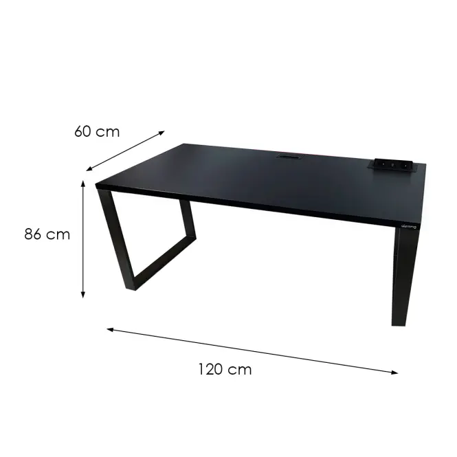 Játék Íróasztal Top Loft Fekete 120x60x3.6 Modell 3