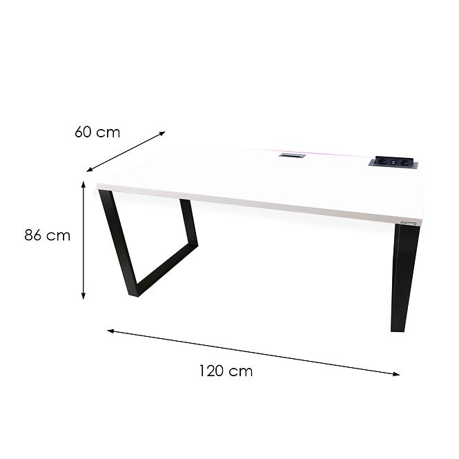 Játék Íróasztal Top Loft Fehér 120x60x3.6 Modell 3,3