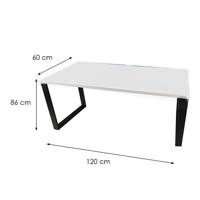 Játék Íróasztal Top Loft Fehér 120x60x2.8 Modell 1