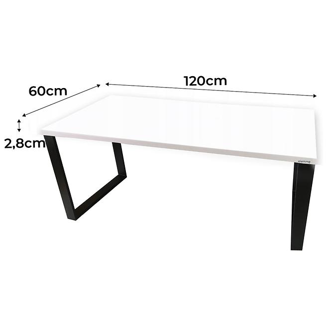 Játék Íróasztal Top Loft Fehér 120x60x2.8 Modell 0
