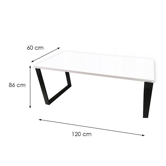Játék Íróasztal Top Loft Fehér 120x60x2.8 Modell 0