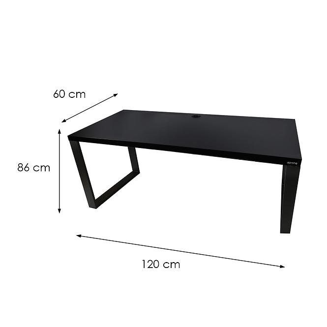 Játék Íróasztal Low Loft Fekete 120x60x2.8 Modell 2