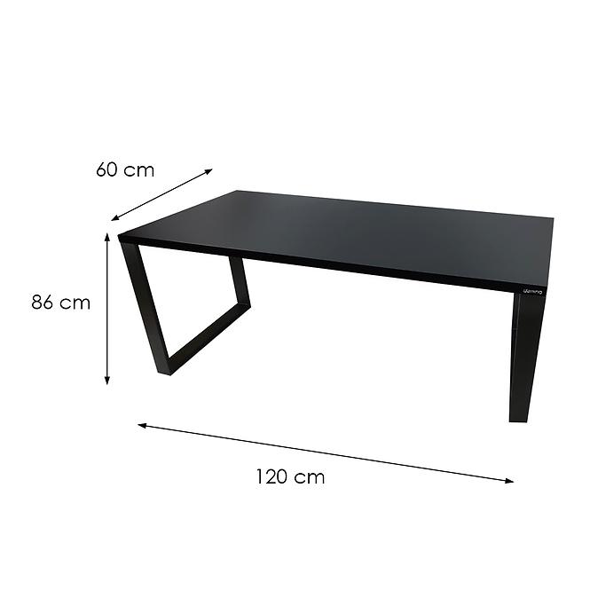 Játék Íróasztal Low Loft Fekete 120x60x2.8 Modell 0