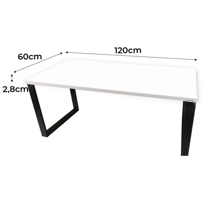 Játék Íróasztal Low Loft Fehér 120x60x2.8 Modell 0,2