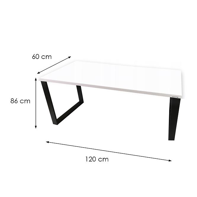 Játék Íróasztal Low Loft Fehér 120x60x2.8 Modell 0
