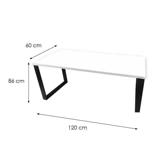 Játék Íróasztal Low Loft Fehér 120x60x1.8 Modell 0