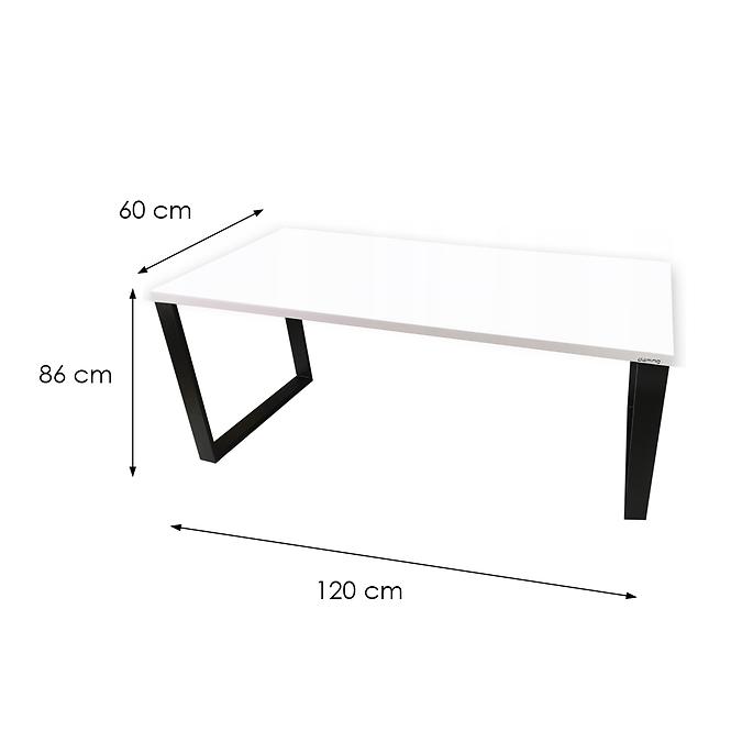 Játék Íróasztal Low Loft Fehér 120x60x1.8 Modell 0