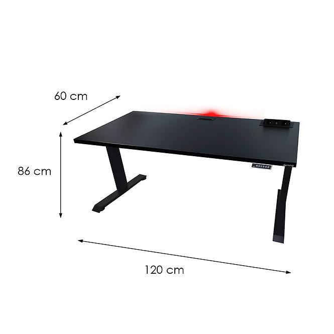 Játék Íróasztal Top Elektr.  Fekete 120x60x3.6 Modell 3