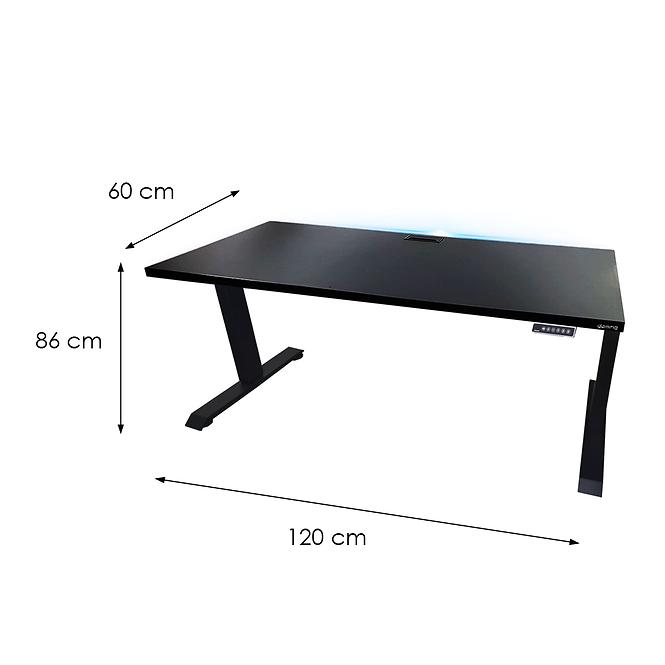 Játék Íróasztal Top Elektr.  Fekete 120x60x2.8 Modell 2