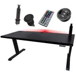 Játék Íróasztal Low Elektr. Fekete 120x60x3.6 Modell 3