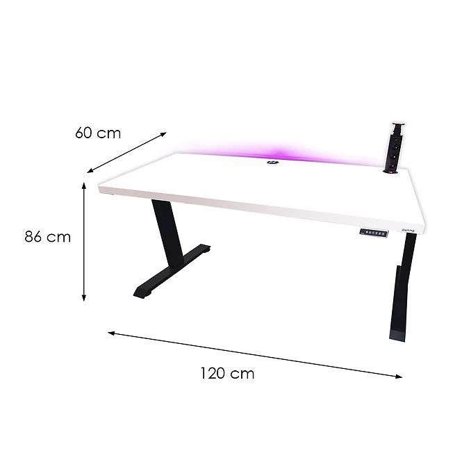 Játék Íróasztal Low Elektr. Fehér 120x60x3.6 Modell 3