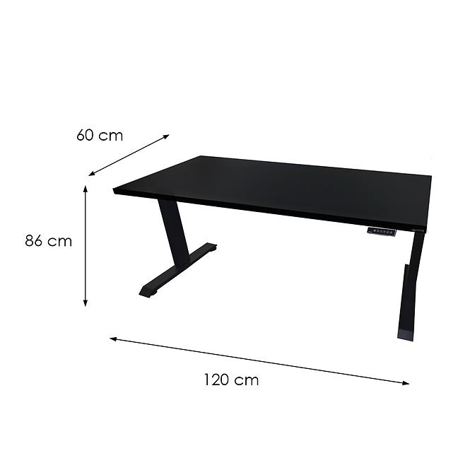Játék Íróasztal Low Elektr. Fekete 120x60x2.8 Modell 0
