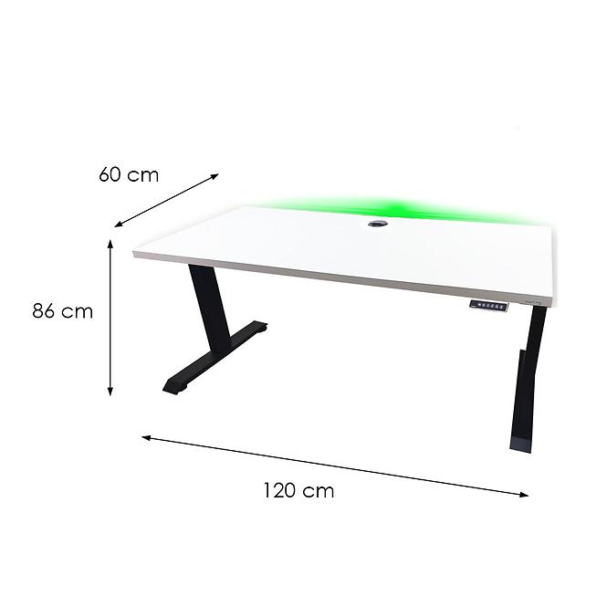 Játék Íróasztal Low Elektr. Fehér 120x60x2.8 Modell 2