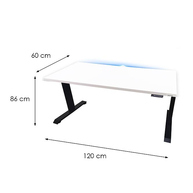 Játék Íróasztal Low Elektr. Fehér 120x60x2.8 Modell 1