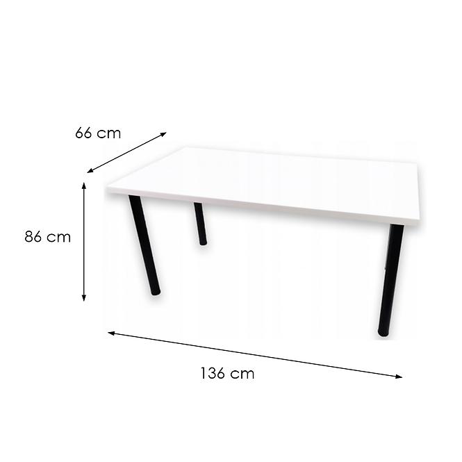 Játék Íróasztal Low Fehér 136x66x2.8 Modell 0
