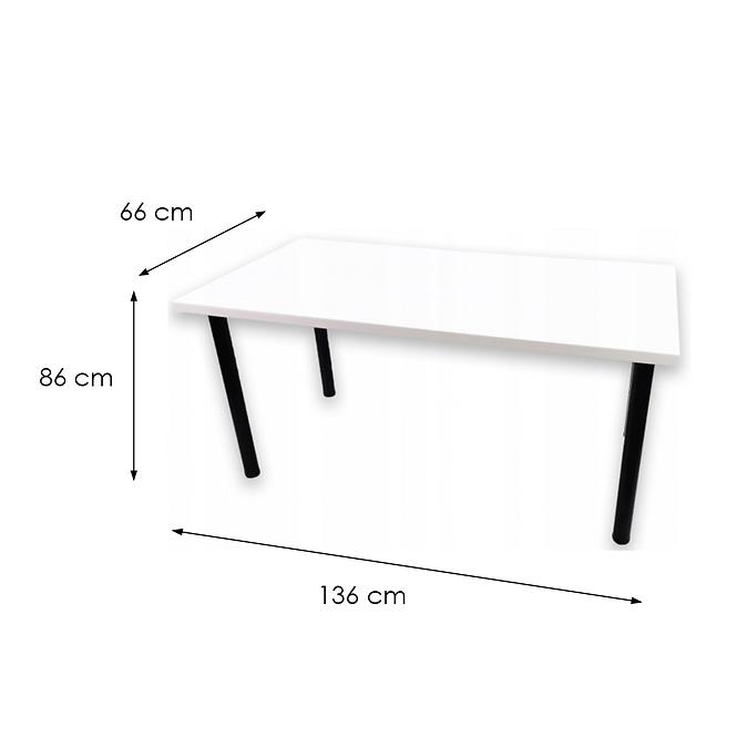 Játék Íróasztal Top Fehér 136x66x2.8 Modell 0