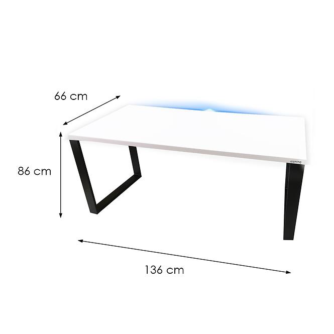 Játék Íróasztal Top Loft Fehér 136x66x2.8 Modell 1