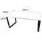 Játék Íróasztal Top Loft Fehér 136x66x2.8 Modell 0,2
