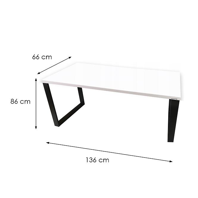 Játék Íróasztal Top Loft Fehér 136x66x2.8 Modell 0