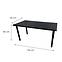 Játék Íróasztal Low Loft Fekete 136x66x2.8 Modell 0,3