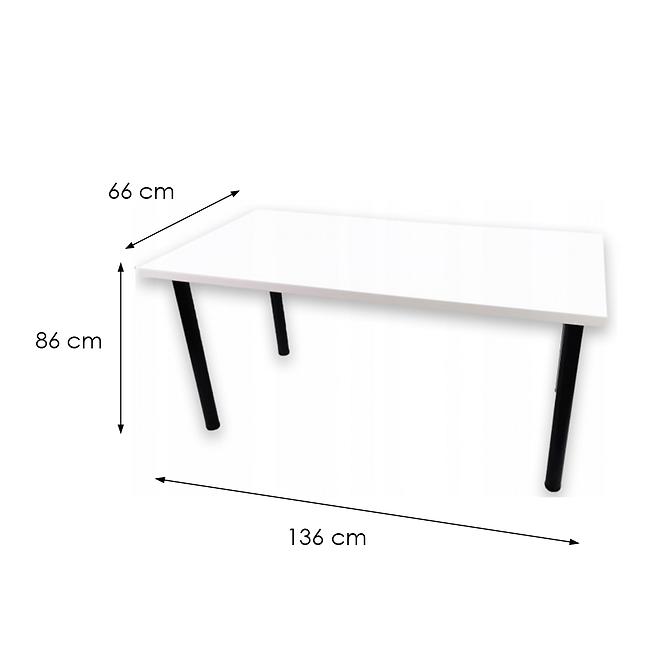 Játék Íróasztal Low Loft Fehér 136x66x2.8 Modell 0