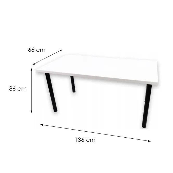 Játék Íróasztal Low Loft Fehér 136x66x1.8 Modell 0