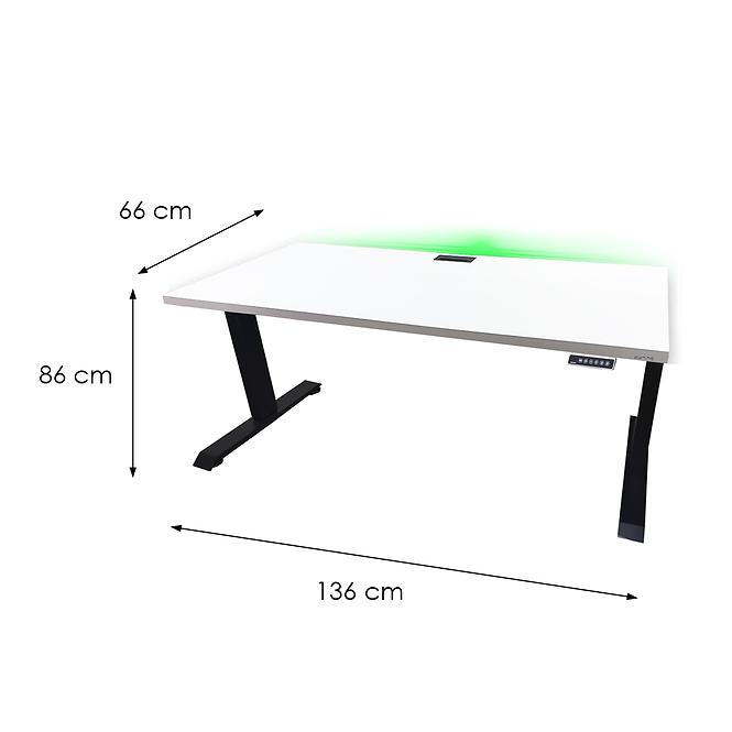 Játék Íróasztal Top Elektr. Fehér 136x66x2.8 Modell 2