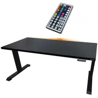 Játék Íróasztal Low Elektr. Fekete 136x66x2.8 Modell 1