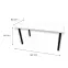 Játék Íróasztal Low Fehér 160x80x3.6 Modell 0,3