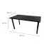 Játék Íróasztal Top Fekete 160x80x3.6 Modell 0,3