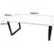 Játék Íróasztal Low Loft Fehér 160x80x3.6 Modell 0,2