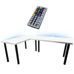 Játék Íróasztal Sarok Low Fehér 180x120x2.8 Modell 1