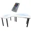 Játék Íróasztal Sarok Low Fehér 180x120x2.8 Modell 1