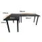 Játék Íróasztal Sarok Low Fekete 180x120x2.8 Modell 1,2