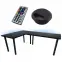 Játék Íróasztal Sarok Low Fekete 180x120x2.8 Modell 2
