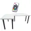 Játék Íróasztal Sarok Top Fehér 180x120x2.8 Modell 1