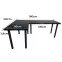 Játék Íróasztal Sarok Top Fekete 180x120x2.8 Modell 0,2