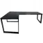 Játék Íróasztal Sarok Loft Low Fekete 180x120x1.8 Modell 0