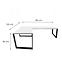 Játék Íróasztal Sarok Loft Low Fehér 180x120x1.8 Modell 0,3