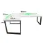 Játék Íróasztal Sarok Loft Low Fehér 180x120x2.8 Modell 2,2