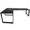 Játék Íróasztal Sarok Loft Low Fekete 180x120x2.8 Modell 0
