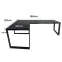 Játék Íróasztal Sarok Loft Low Fekete 180x120x2.8 Modell 0,2